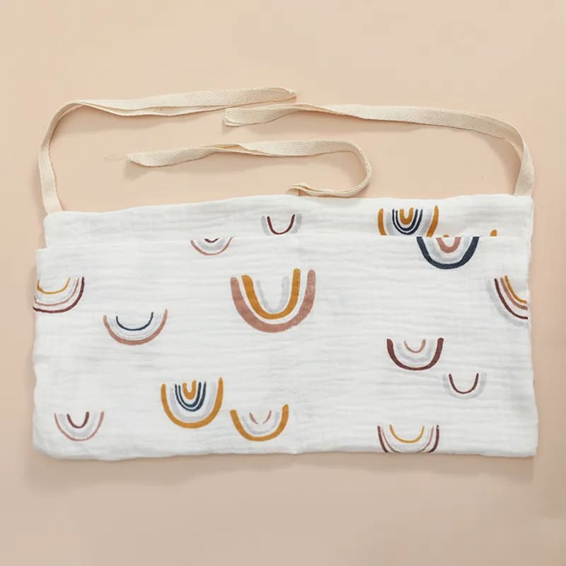 poche de lit bébé arc en ciel