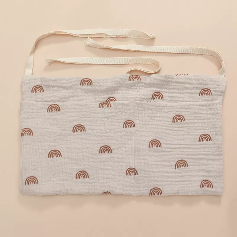 poche de lit bébé arc en ciel