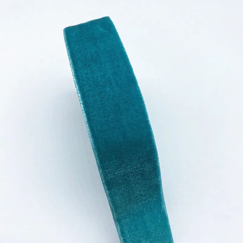ruban fixation tresse de lit bleu