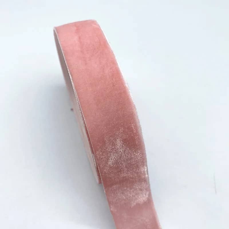 ruban fixation tresse de lit rose