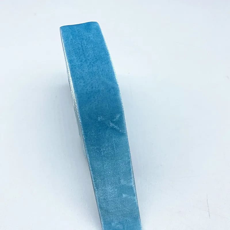 ruban fixation tresse de lit bleu ciel