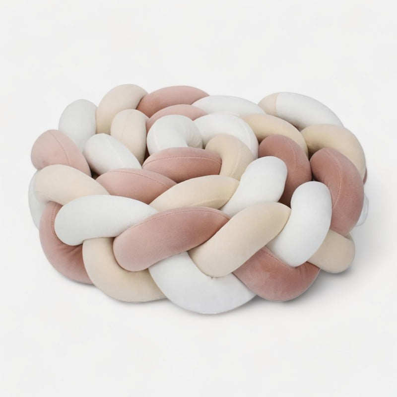 tour de lit respirant tressé