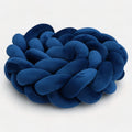 tresse de lit bleu marine