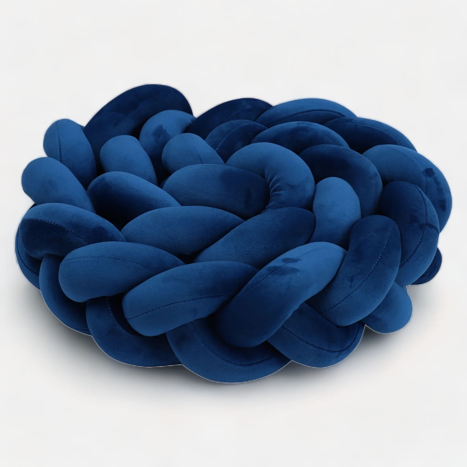 tresse de lit bleu marine