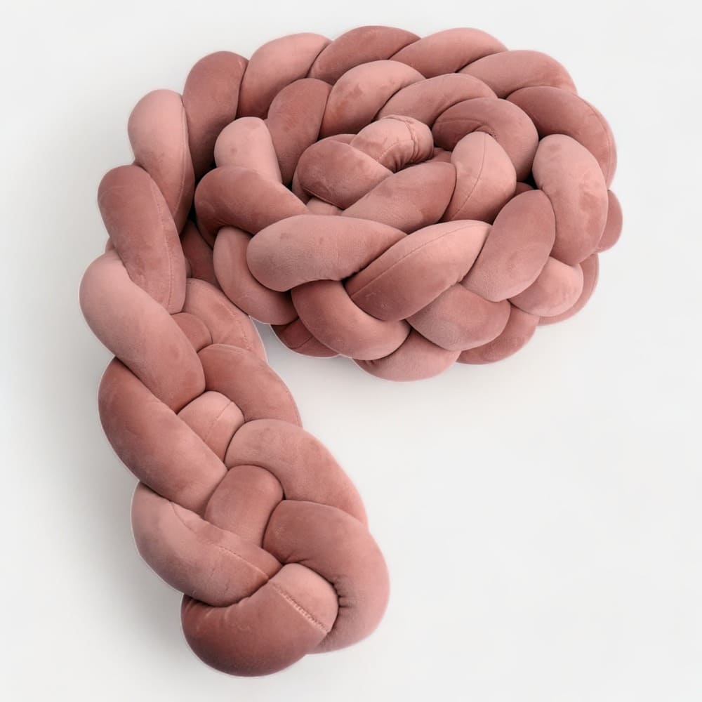 tresse de lit terracotta